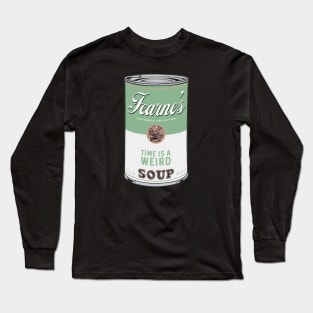 weird soup - green version Long Sleeve T-Shirt